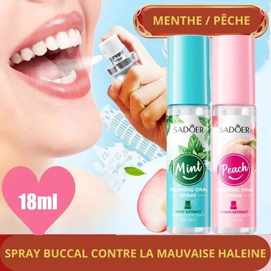 Spray Buccal FreshMint™ – Votre Bouclier Fraîcheur Instantané (18ml)