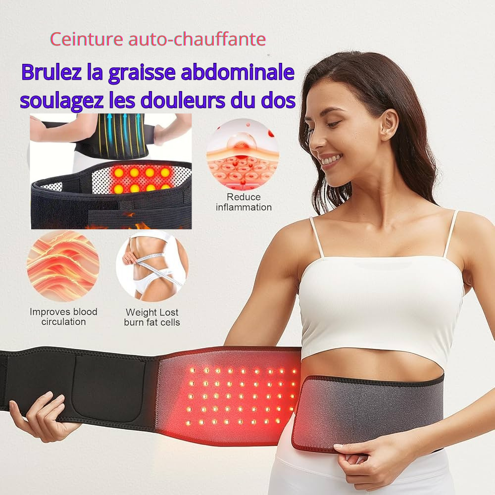 Ceinture auto-chauffante